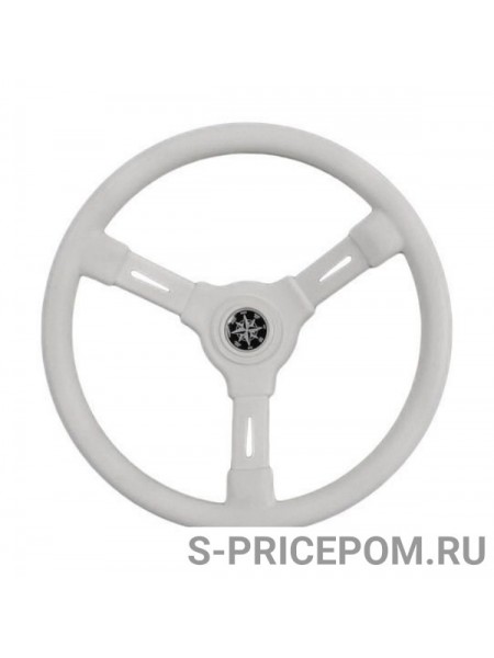 Рулевое колесо RIVIERA белый обод и спицы д. 350 мм