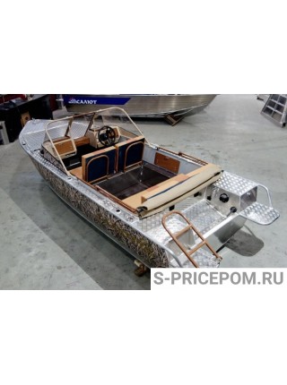 Алюминиевая лодка Салют-480М Hunter
