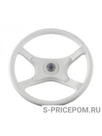 Рулевое колесо LAGUNA белый обод и спицы д. 335 мм