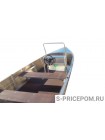 Алюминиевая лодка Вятка-Профи Шило с консолью