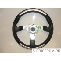 Штурвал с алюминиевыми вставками 350 мм