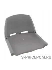 Кресло пластиковое серое