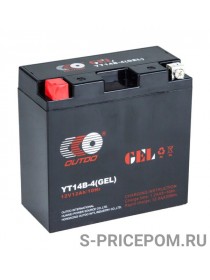 Аккумулятор гелевый YT14B-4, Outdo