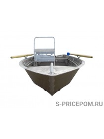 Алюминиевая лодка Вятка-Профи 38 с консолью