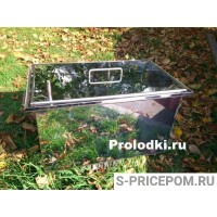 Коптильня из нержавейки с гидрозатвором "Престиж" 450 - 2 мм.