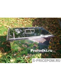 Коптильня из нержавейки с гидрозатвором "Престиж" 450 - 2 мм.