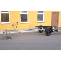 Автомобильный прицеп AvtoS В50М1В (рессоры Газель)