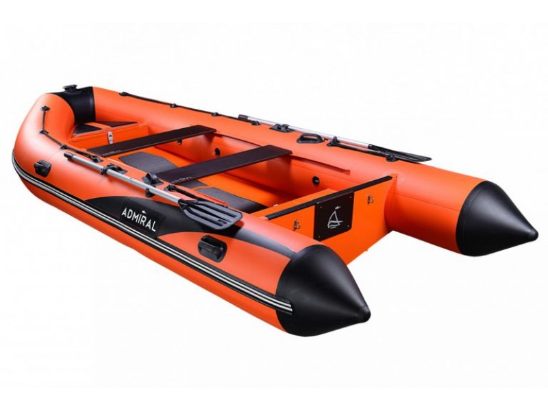 Купить надувную лодку РИБ Адмирал RIB 410 без консоли по низкой цене в ...