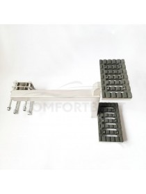 Подножка-ступень для лодочного прицепа двойная