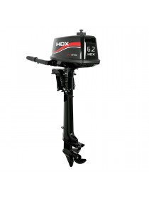 Лодочный мотор двухтактный HDX R series T 6,2 BMS (с топливным баком 24л)