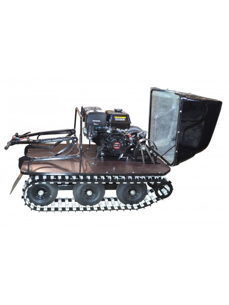 Мотобуксировщик KOiRA T 15 E с электростартером (Стеклопластиковый капот)