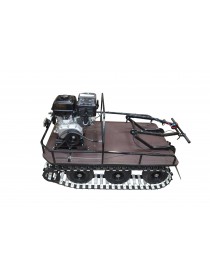 Мотобуксировщик KOiRA TR 9 Е с понижающим редуктором для болот и электростартером