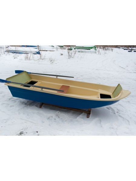 Стеклопластиковая лодка Легант-345 с Рундуками