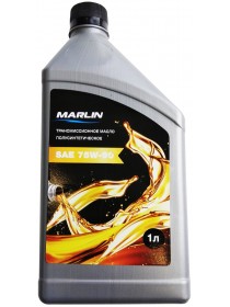 Масло трансмиссионное MARLIN, SAE 75W-90 (1 литр)/полусинт