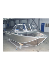 Алюминиевая лодка Heман-450DC NEW БЕЗ ПОКРАСКИ