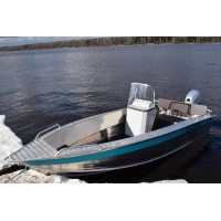 Алюминиевая лодка NewStyle-411 консоль
