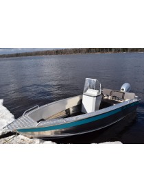 Алюминиевая лодка NewStyle-411 консоль