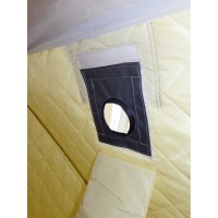 Накладка на окно под газоотводную трубу