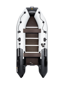 Надувная лодка ПВХ Мастер Лодок Ривьера 3600 НДНД ГИДРОЛЫЖА "Комби"