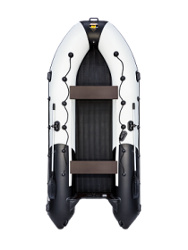 Надувная лодка ПВХ Мастер Лодок Ривьера 4000 НДНД ГИДРОЛЫЖА "Комби"