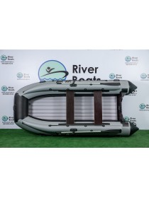 Надувная лодка ПВХ Ривербот (RiverBoats) RB-370 НДНД фальшборт