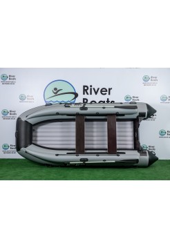 Надувная лодка ПВХ Ривербот (RiverBoats) RB-370 НДНД фальшборт