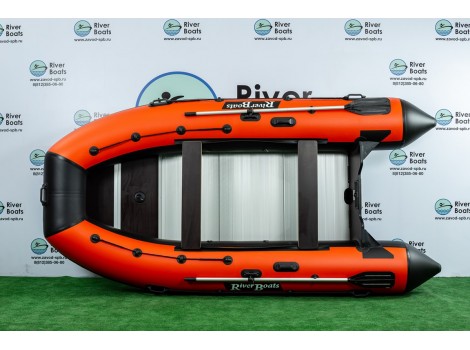 Надувная лодка ПВХ Ривербот (RiverBoats) RB-390 алюминиевый пол