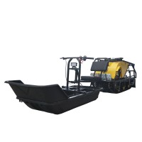 Модуль толкач с длинными санями с отбойником Рыбак