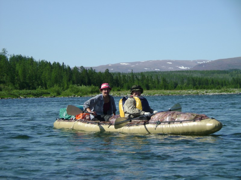 Байдарка Щука-2 с пленочными баллонами: купить по низкой цене