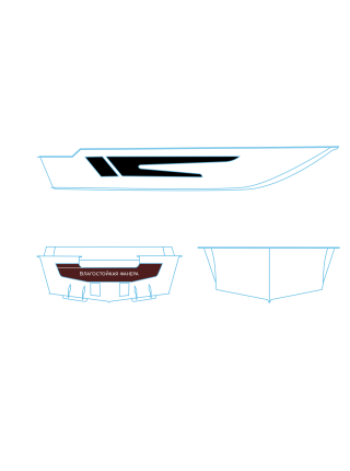 Моторная лодка ПНД Свиммер (Swimmer)-400