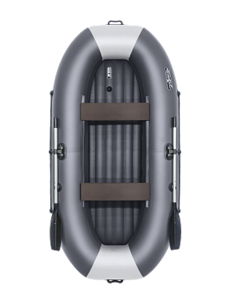 Надувная лодка ПВХ Таймень LX 290 НД Графит/светло-серый