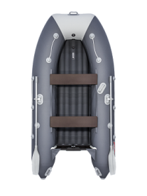 Надувная лодка ПВХ Таймень lx 3200 НДНД Графит/светло-серый 