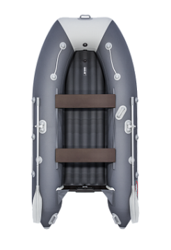 Надувная лодка ПВХ Таймень lx 3200 НДНД Графит/светло-серый 