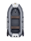 Надувная лодка ПВХ Таймень NX 270 НД графит/светло-серый