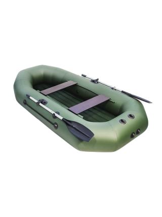 Надувная лодка ПВХ Таймень NX 270 НД зеленый