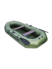 Надувная лодка ПВХ Таймень NX-270 зеленая