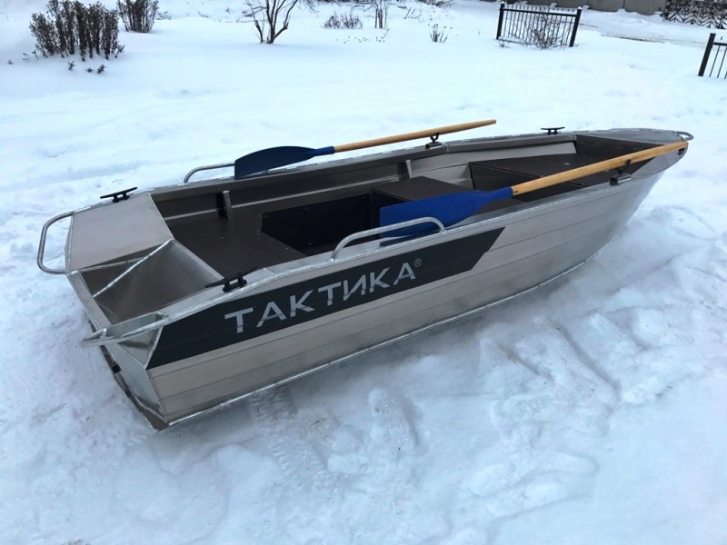 Купить алюминиевую лодку Тактика 390 РМ в интернет-магазине с доставкой