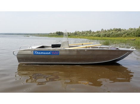 Алюминиевая лодка Тактика 420 ФИШ (FISH)