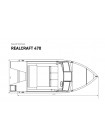 Алюминиевая лодка REALCRAFT 470