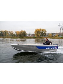 Алюминиевая лодка Салют 430 румпель