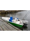 Стеклопластиковая лодка Легант-427 Консоль 