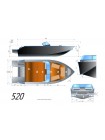 Моторная лодка ПНД Врунгель (Vrungel)-K520 Classic
