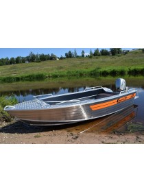 Алюминиевая лодка Wellboat-42