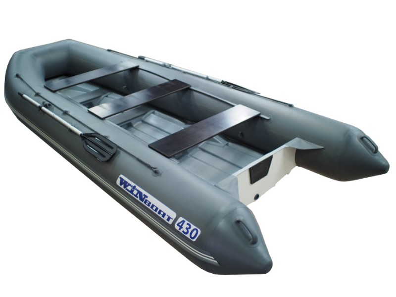 Купить надувную лодку ПВХ РИБ складной Винбот (WinBoat) 430RF Sprint ...