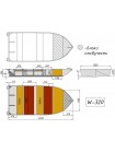 Алюминиевая лодка Wyatboat-320
