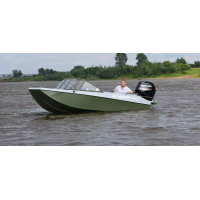 Алюминиевая лодка Heман-500DC водомёт