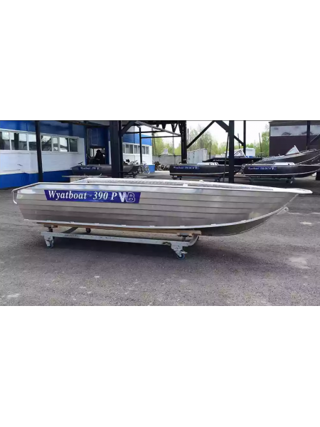 Алюминиевая лодка Wyatboat-390Р Увеличенный борт 