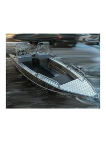 Алюминиевая лодка Wyatboat 390У С КОНСОЛЯМИ