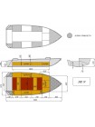 Алюминиевая лодка Wyatboat-390М