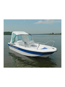 Стеклопластиковая лодка Wyatboat-430DCM ТРИМАРАН